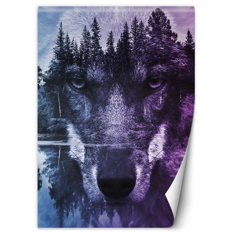 Fototapeta Feeby Wilk w lesie 200x280 1 szt