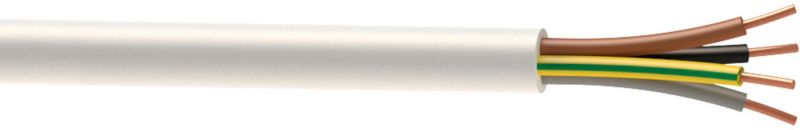 Kabel instalacyjny AKS Zielonka YDY 4 x 1,5 mm2 1 mb