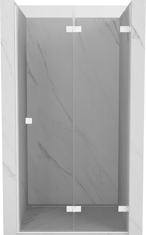 Drzwi prysznicowe składane Mexen Lunar-F białe 60x200 cm 836-060-000-20-00-P 1 szt.