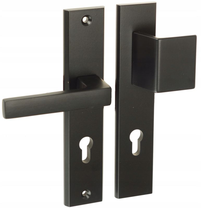 Klamko-Pochwyt FEINZ Uniwersalny Do Drzwi Zewnętrznych 72 Mm Wkład Czarny 1 szt.