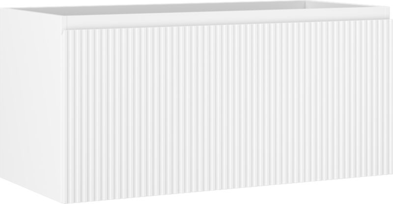 Szafka łazienkowa podumywalkowa Mexen Rivel biała 100 cm 1 szuflada 1 szt.