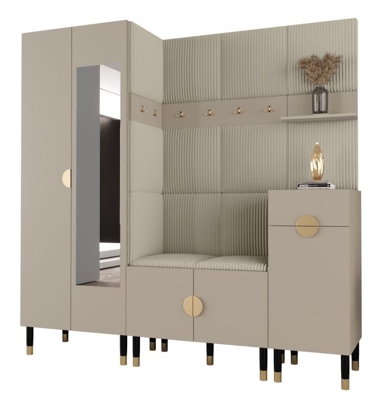 Garderoba do przedpokoju Abiks PALERMO 13 kaszmir+poso100 1szt.