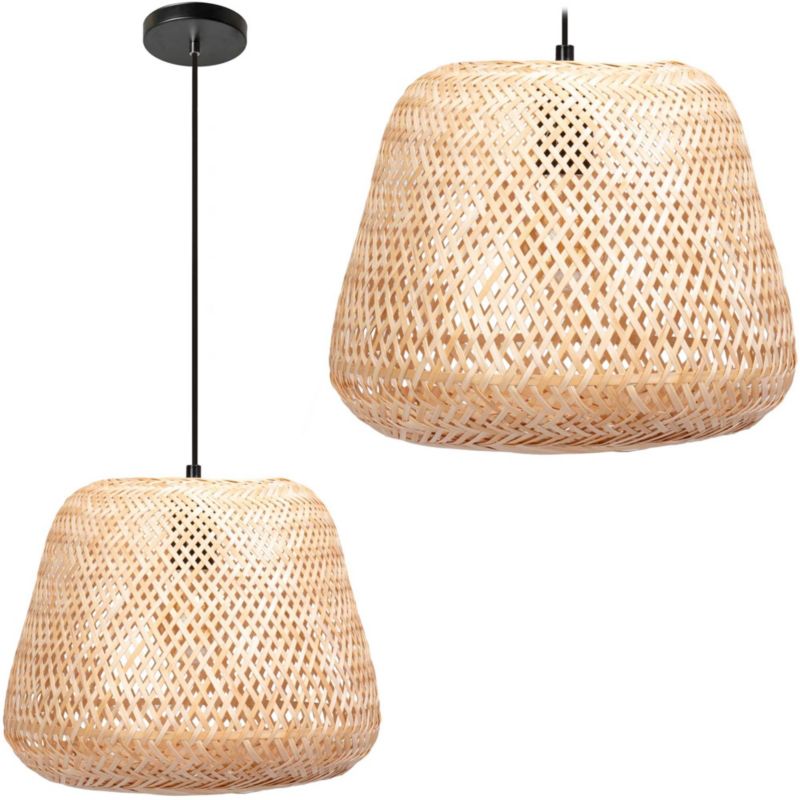 Lampa Sufitowa Wisząca Toolight App1338-1Cp Boho Beżowy 1 Szt