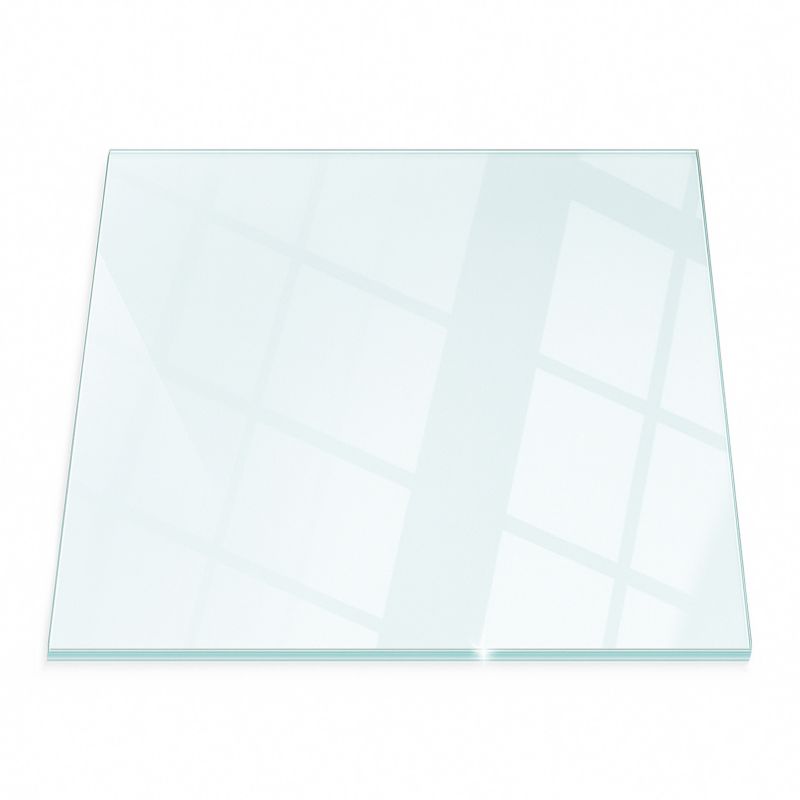 Szklana Podkładka Pod Kominek Wallfluent 50x50 Transparentna Kwadrat 1 szt.