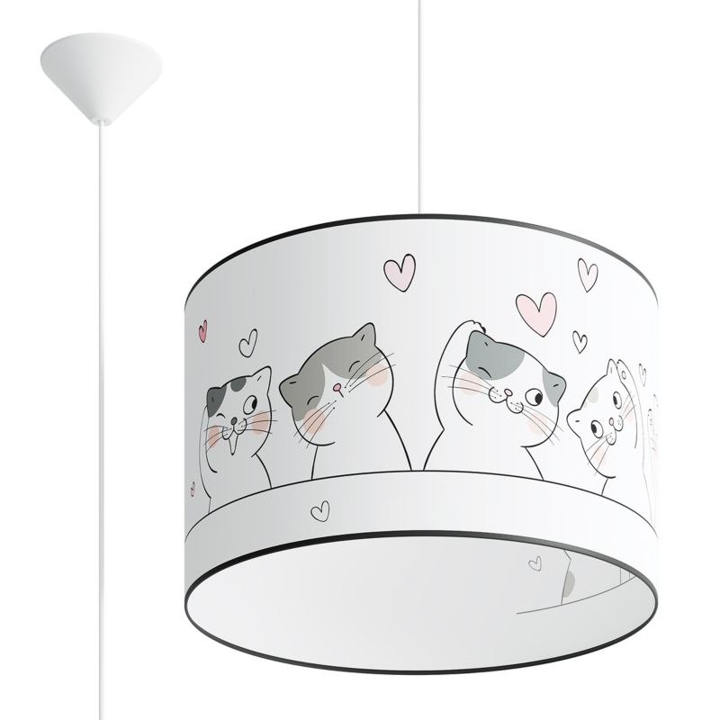 Lampa wisząca Sollux Lighting CAT 40 1 szt.