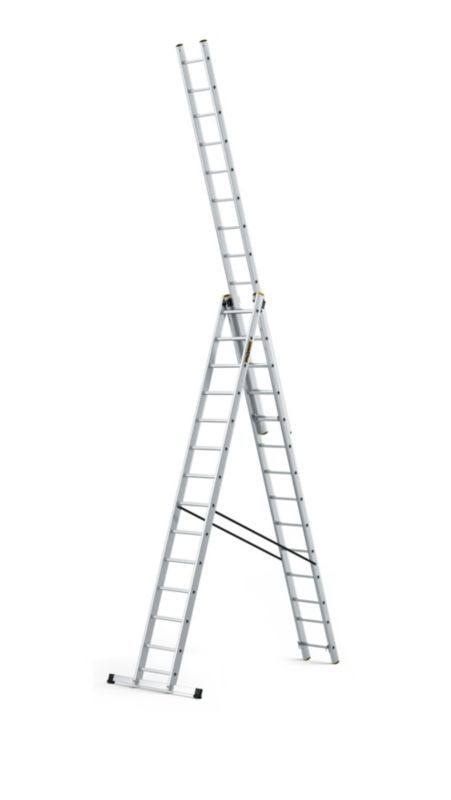 Drabina aluminiowa wielofunkcyjna DRABEST 3x14 stopni profesjonalna 1 szt.