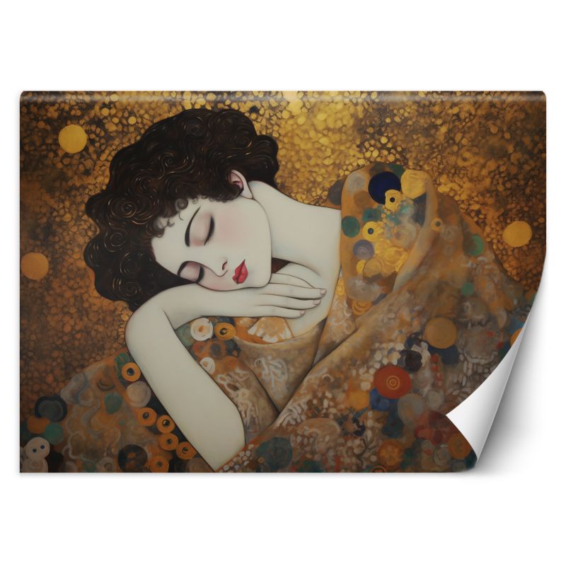 Fototapeta Feeby Kobieca twarz - G. Klimt 450x315 1 szt