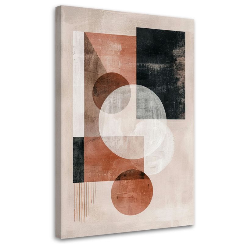 Obraz na płótnie Feeby Abstrakcyjne Geometryczne 80x120cm 1szt