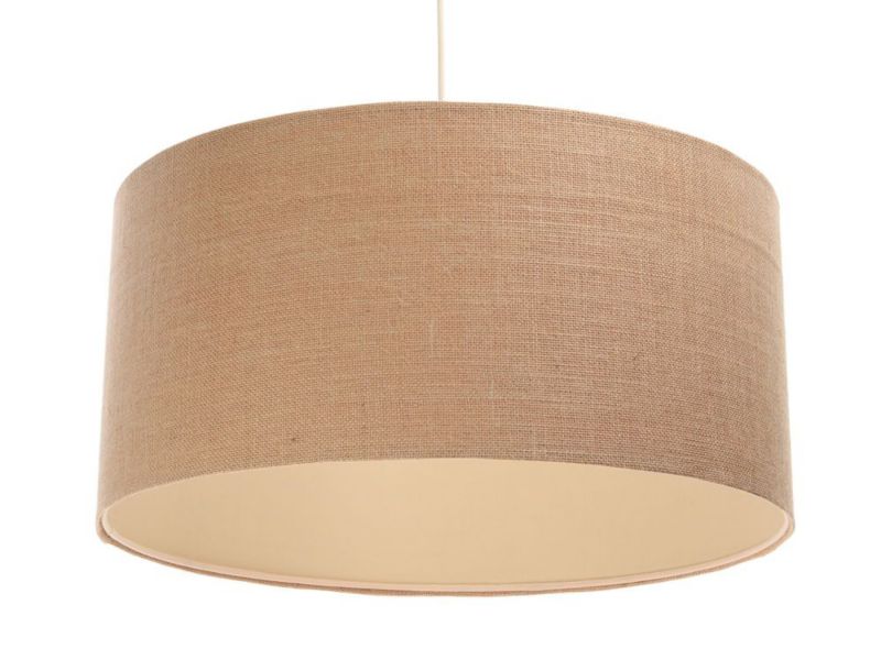 Lampa Bps Koncept wisząca BOHO JUTA 40 beżowa 1 szt