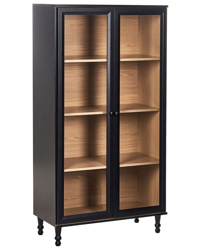 Witryna Tingledale 80 cm Czarny 1 szt.