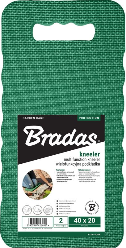 Podkładka pod kolana 40 x 20 cm zielona