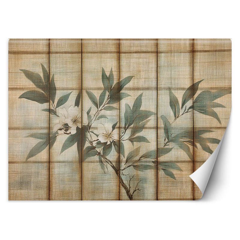 Fototapeta Feeby Łogyga Rośliny Z Kwitatami W Ciepłych Kolorach 300x210 1 szt