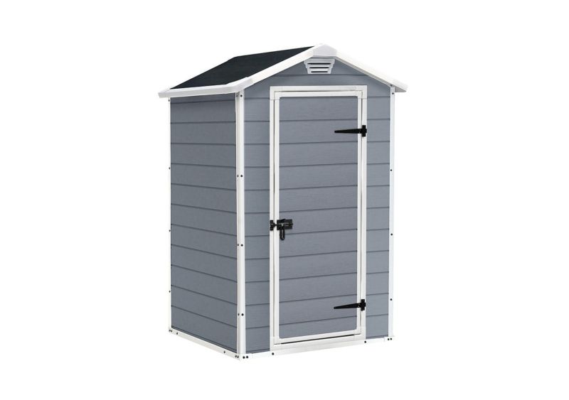 Domek ogrodowy narzędziowy Keter Manor 4x3 Szary, 1 szt.