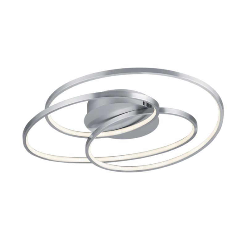 Lampa sufitowa wisząca Trio Gale 2594 srebrno-biała nowoczesna wbudowany LED 38 1 szt.