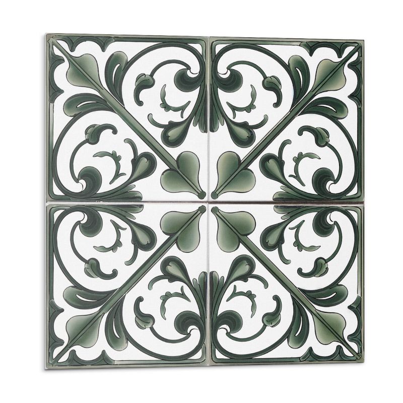 Kafelki samoprzylepne Wallfluent 50x50 cm Ornamenty roślinne w stylowym wydaniu 4 szt.