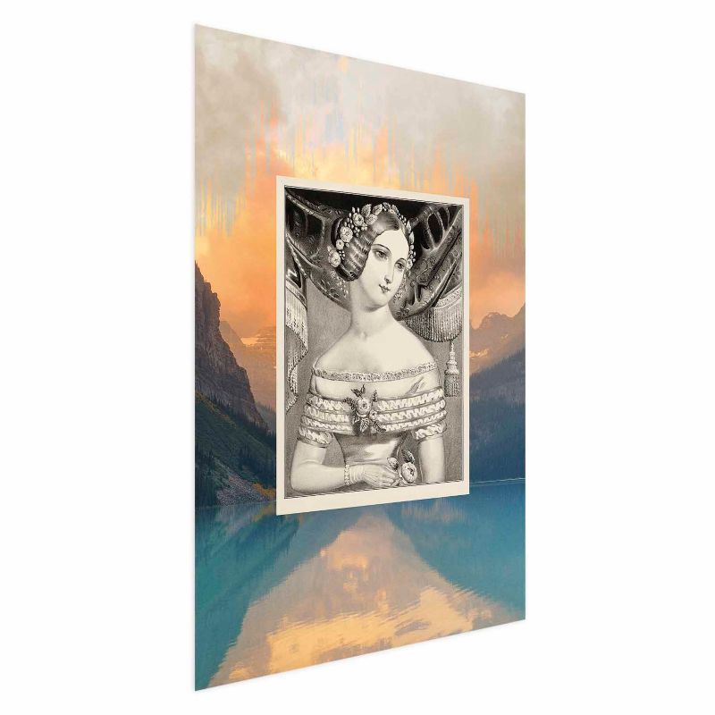 Plakat Artgeist Retro portret 60x90 cm bez ramy 1 szt