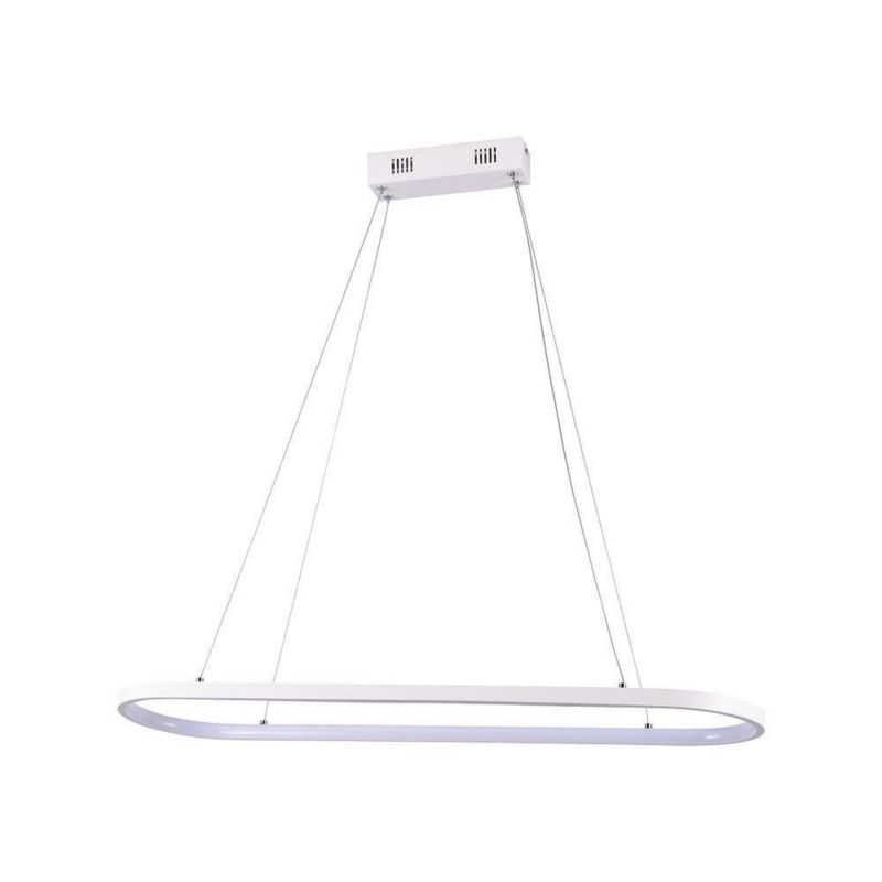 Lampa wisząca V-TAC Vt-7825 biała wym: 108 x 108 x 79 cm wbudowany LED 24W 1 szt.