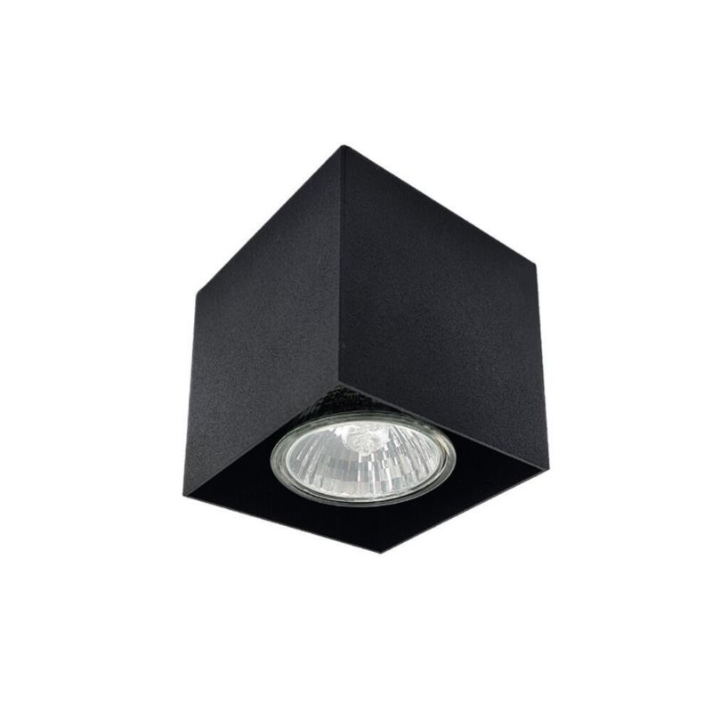 Spot Brosline Cage czarny 1 x GU10 x 10W IP20 wym: 7 x 7 x 7 cm - 1 szt.