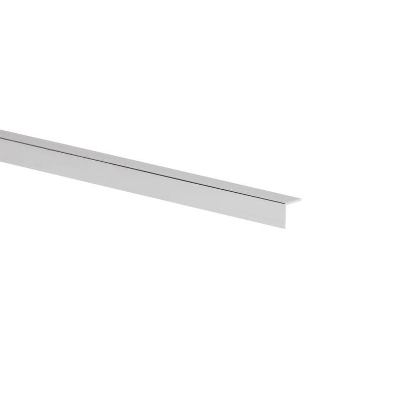 Kątownik aluminiowy 1000 x 10 x 10 x 1 mm szary połysk