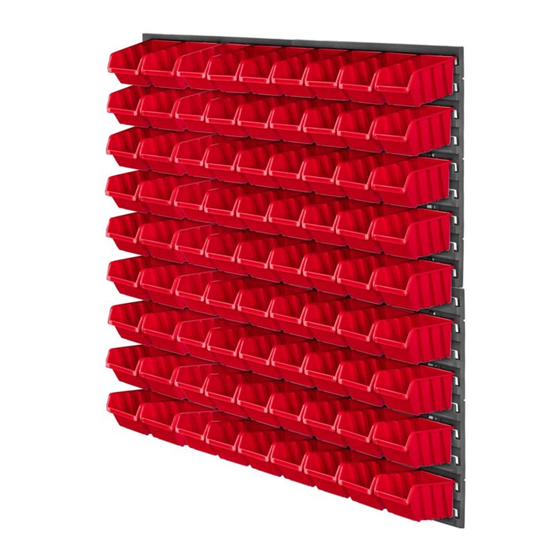 Tablica Narzędziowa KADAX Ścianka Warsztatowa 78x78cm 81el Warsztat Garaż Kuwety 1szt.