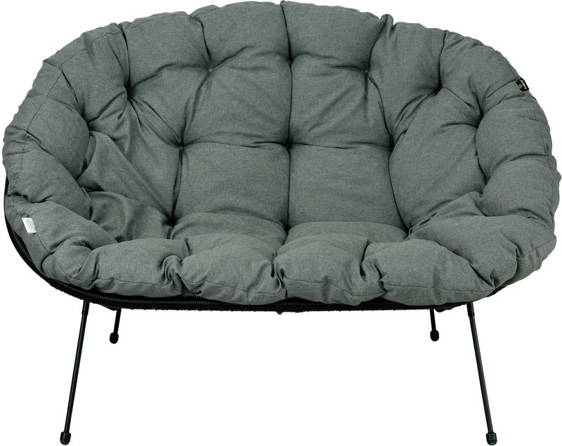 Poduszka na sofę żyłkową AMPO jasny szary 1 szt.