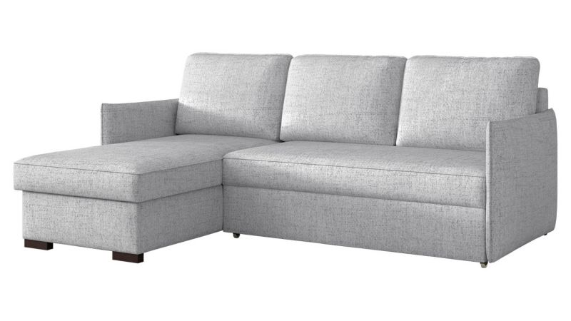 Narożnik MIRJAN 24 z funkcją spania Megan jasny popiel 1 szt.