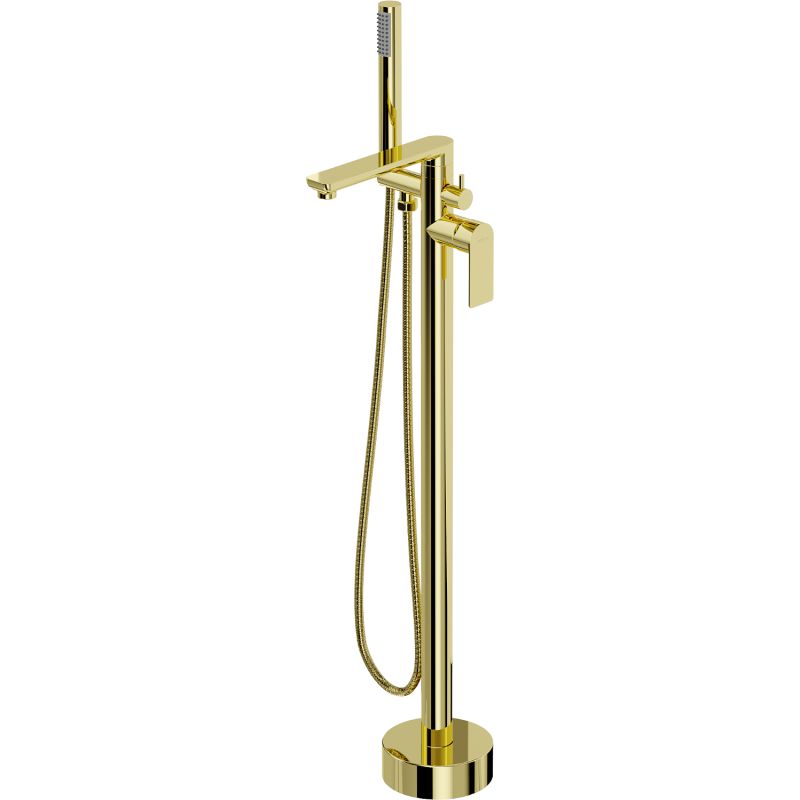 Bateria wannowa wolnostojąca Mexen Leda złota 105 cm 1 szt.