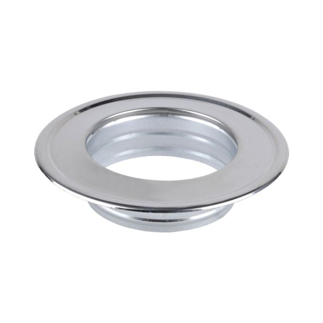 Rozeta Komin-Flex CrNi 125 mm błysk