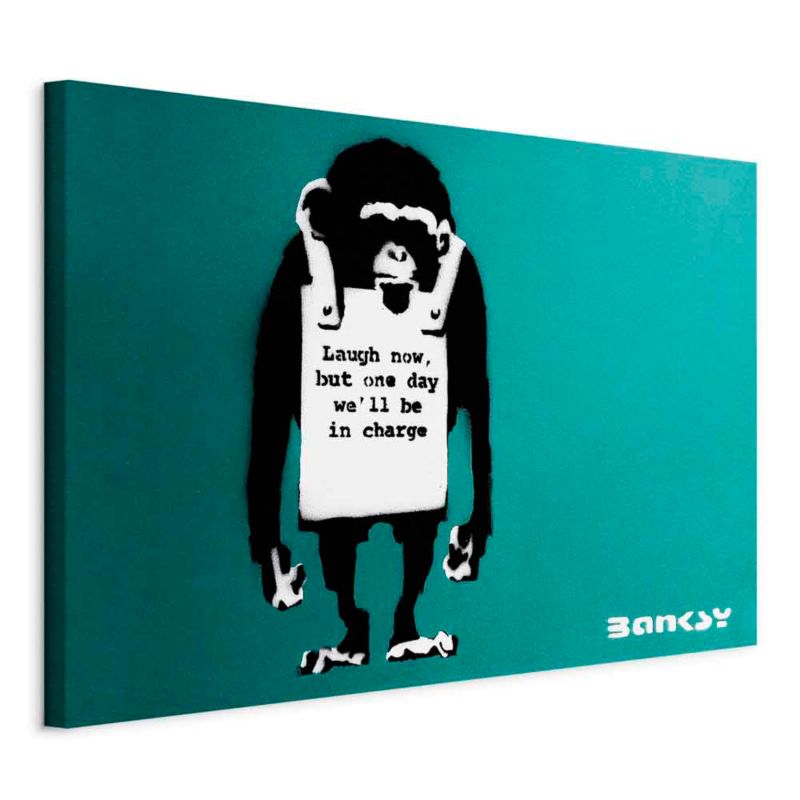 Obraz Artgeist Zła małpa 90 x 60 cm płótno włoskie 1 szt