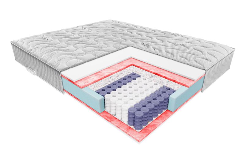 Materac Janpol Dynamic 200x200 cm Silver Care 1 szt.