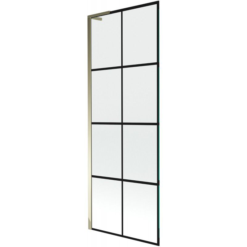 Parawan nawannowy 1-skrzydłowy Mexen Next L czarny wzór 70x150 1 szt.