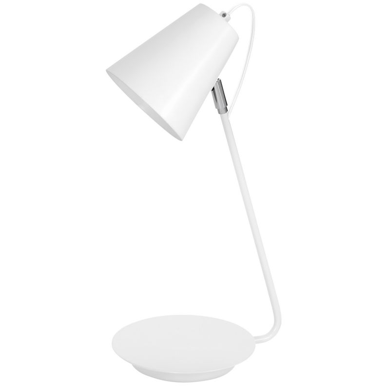 Lampa biurkowa Luminex Desk Lamp biały mat 1 x E27 x 15W IP20 wym: 42 x 23 x 18 cm metal - 1 szt.