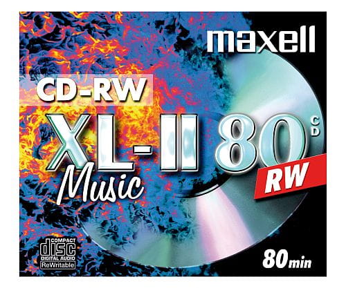 MAXELL CD-RW 80min MUSIC/AUDIO JC-BOX - Henryx24