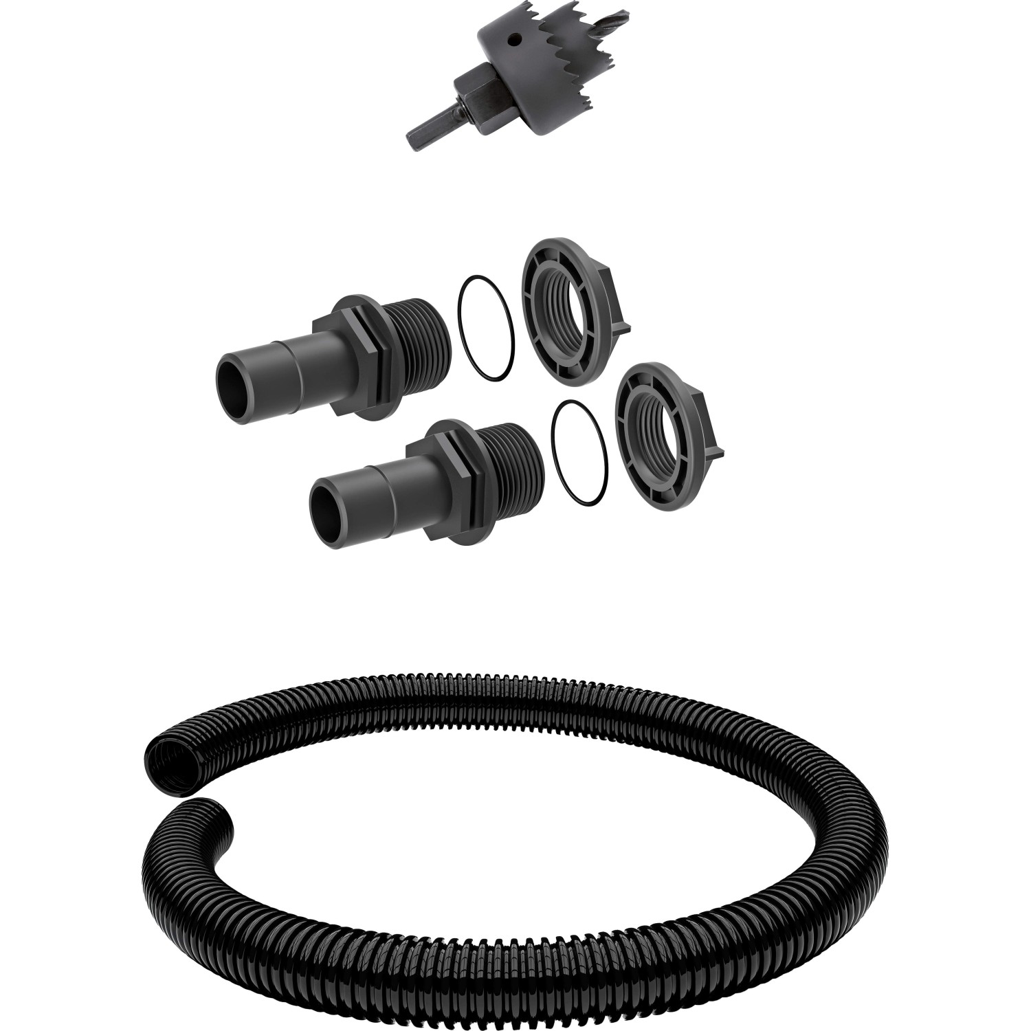 Zestaw przyłączeniowy do zbiorników na wodę