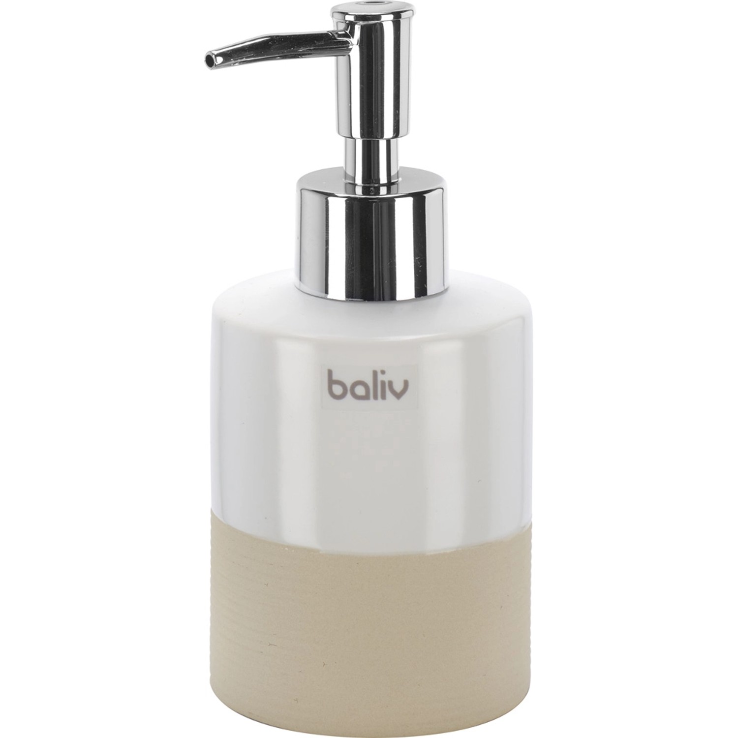 BALIV Dozownik do mydła 210 biało-beżowy