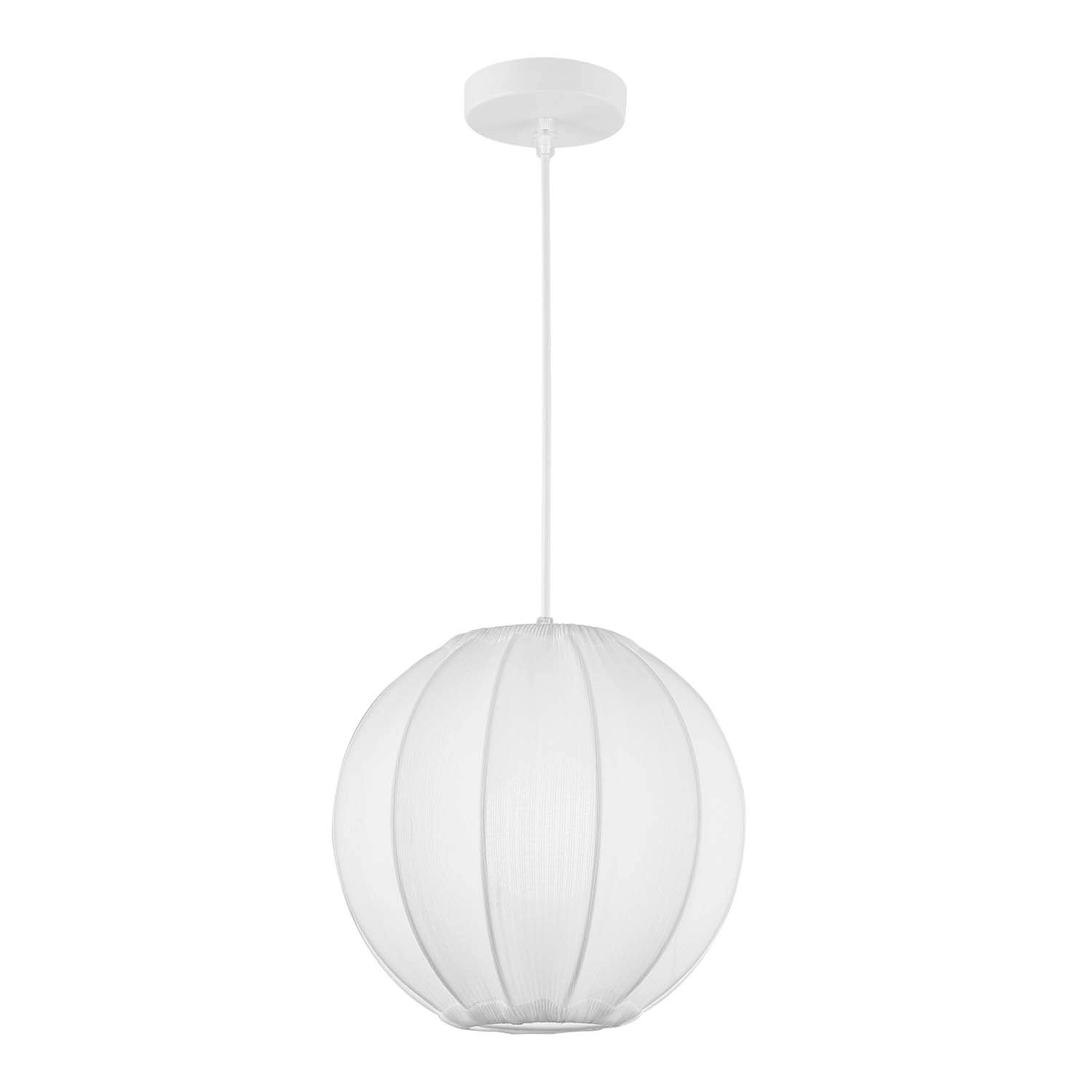 MiLAGRO Lampa wisząca DANA 1xE27 15W biała