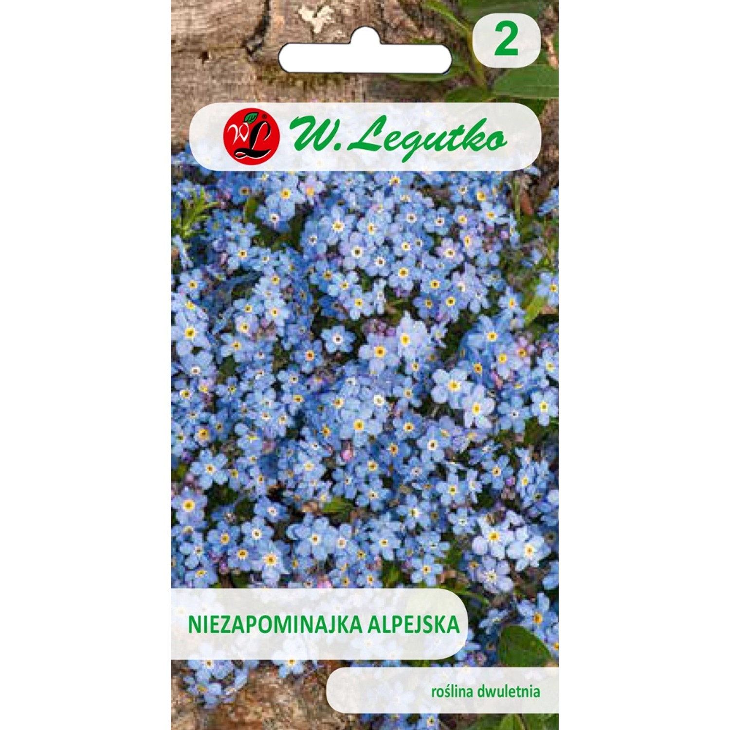 Niezapominajka alpejska niebieska 0,3 g