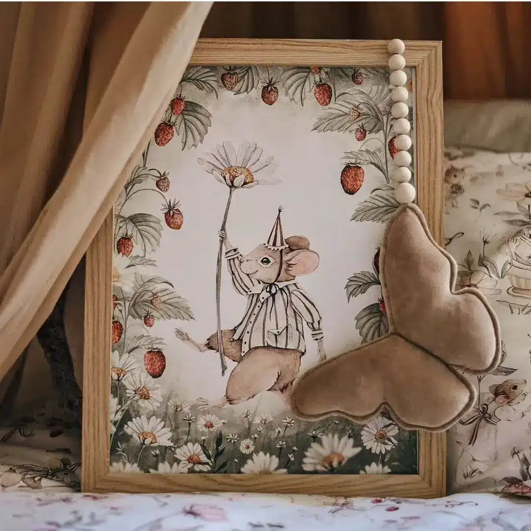 Plakat Myszka ze Stokrotką - Sam plakat A4