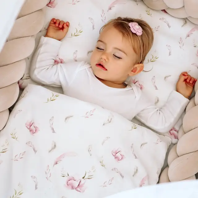 Komplet pościeli Blossom LU - 100x135 + poduszka 40x60 - Tak