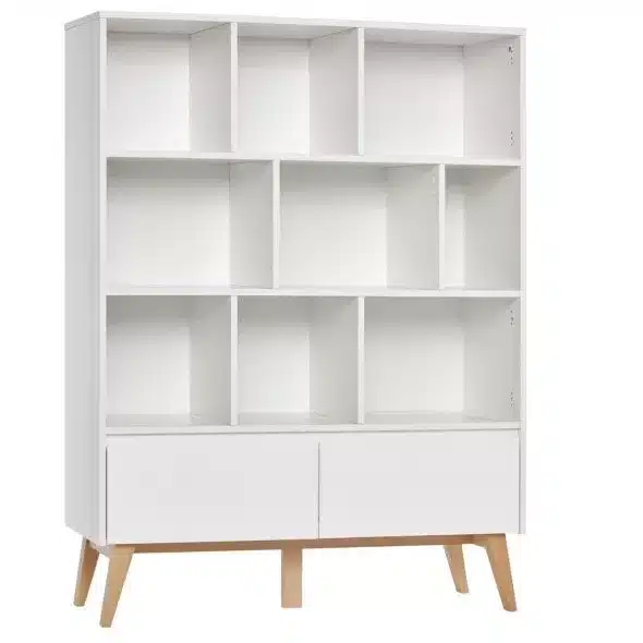 Regał szeroki Swing Pinio Biały