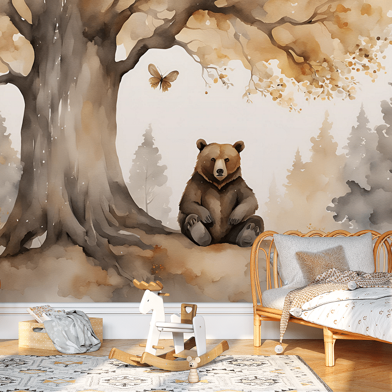 Fototapeta dla dzieci Jesienny Miś - 650