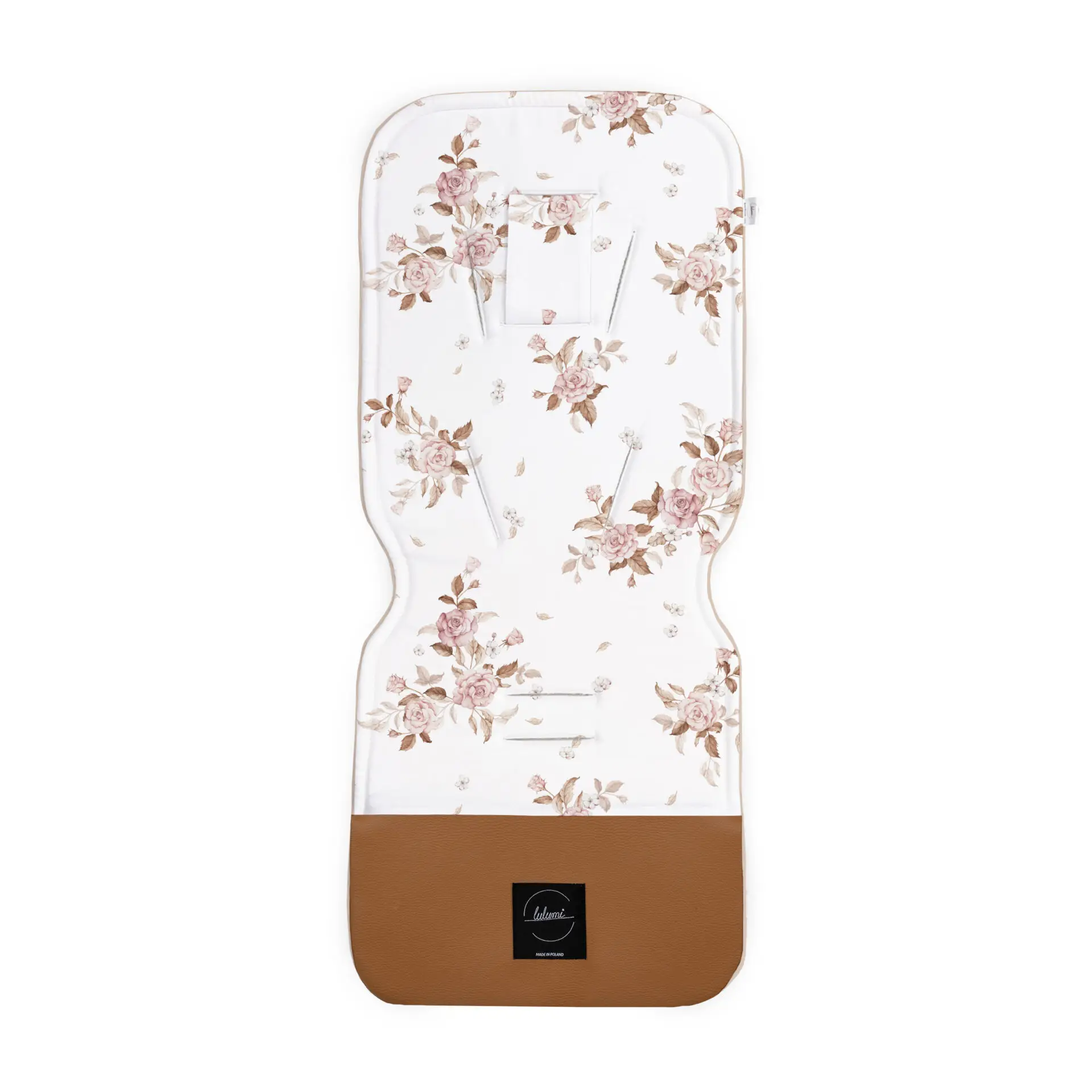 Wkładka do wózka Roses LU - pudrowy róż