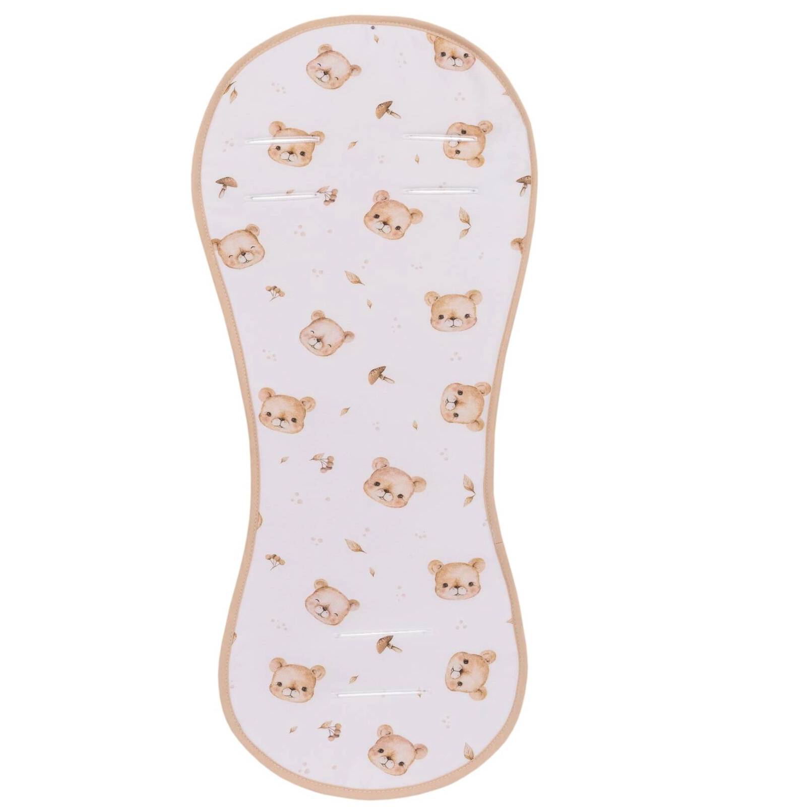 Wkładka 3D do fotelika bambusowa Teddy Bear IF