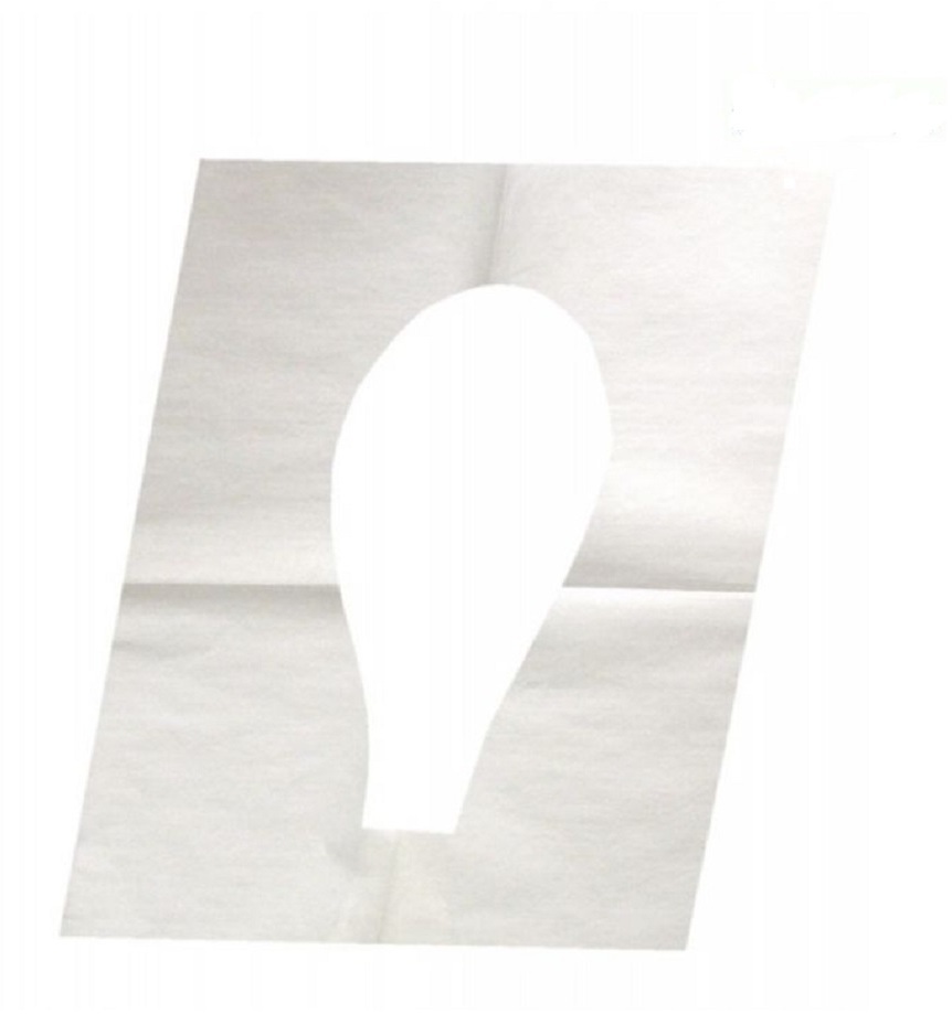 2x Podkładki papierowe Merida, na deskę sedesową, 100 sztuk