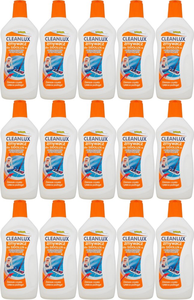 15x Zmywacz do podłóg Sidolux Cleanlux, 500ml