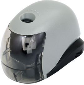 Temperówka elektryczna z pojemnikiem Eagle M5033B, 1 otwór, szary