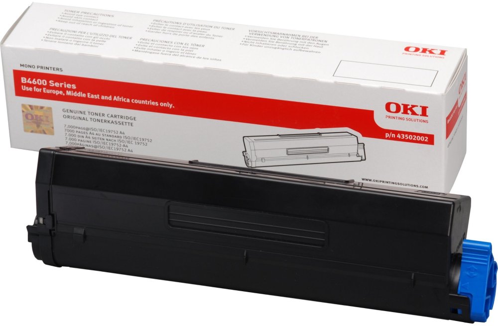 Toner Oki (43502002), 7000 stron, black (czarny)