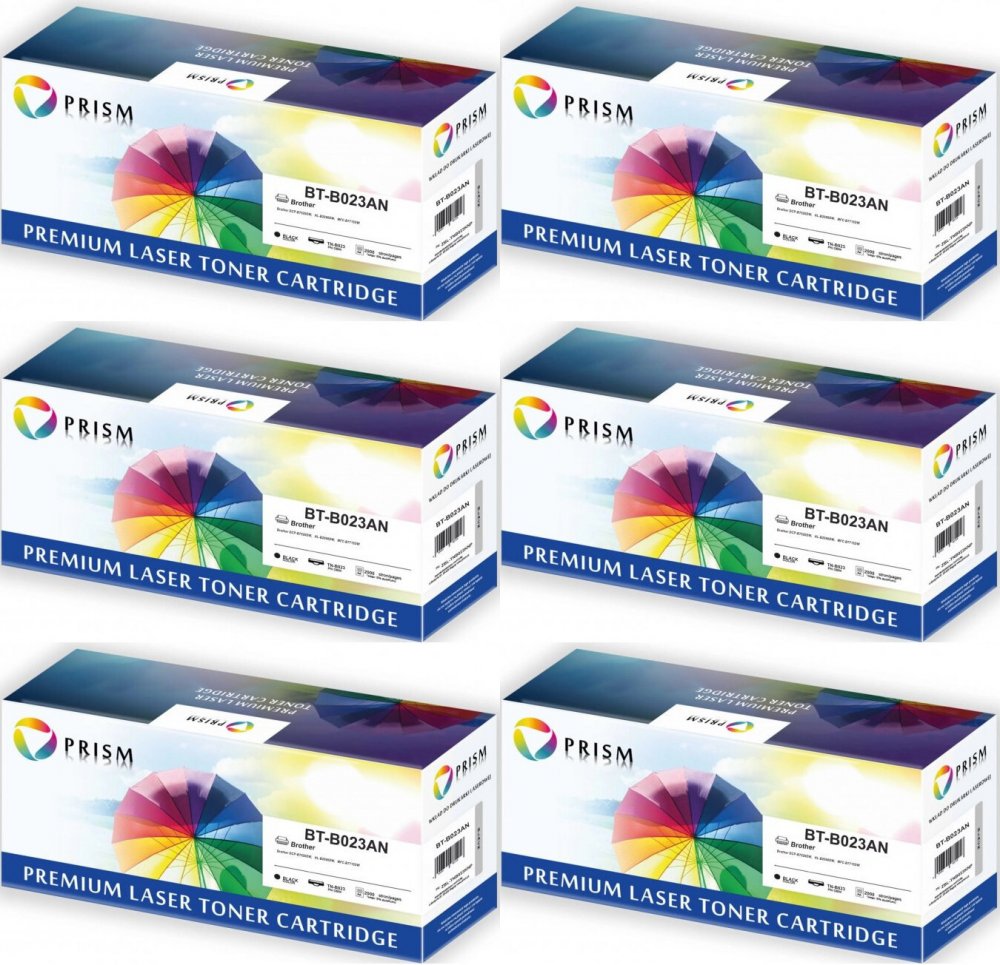 6x Toner Prism (TNB023), 2000 stron, black (czarny)