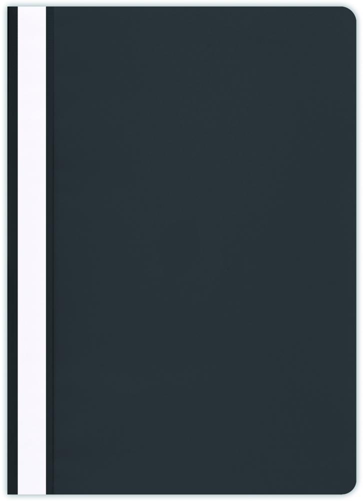 Skoroszyt plastikowy bez oczek Donau, A4, do 200 kartek, czarny