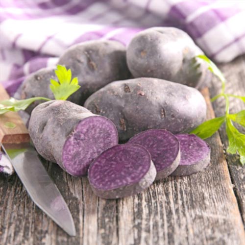 1 kg, Cartofi de sămânță Salad Blue - Tuberculi: Mod de ambalare: 1 kg